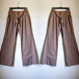 High Waisted Buttoned BCBG Trousers